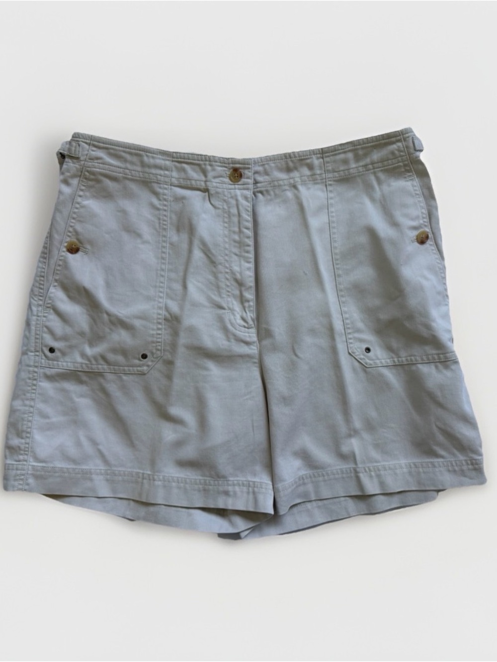 Lauren Ralph Lauren Vintage Khaki Cargo Shorts Utility Gorpcore Cotton Tan 14